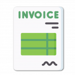 Invoice dropshadow